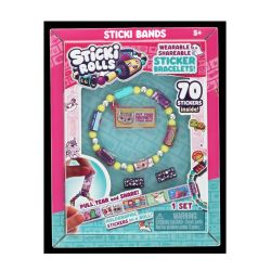 STICKI ROLLS Rokassprādze ar aksesuāriem un uzlīmēm